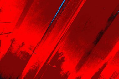 Kırmızı ve mavi renkli grunge duvar dokusu arkaplanı