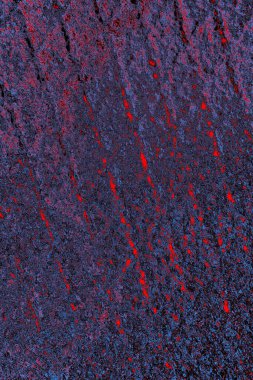 Çizik ve çatlaklarla metal doku