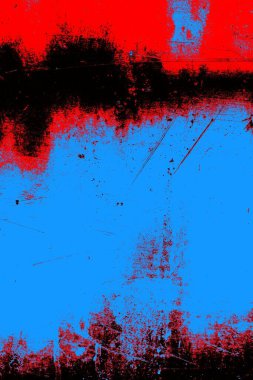 Çizik ve çatlaklarla metal doku