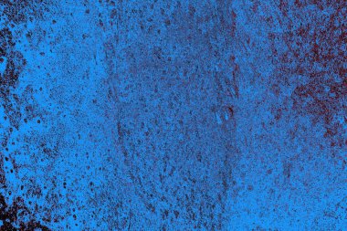 Kırmızı ve mavi renkli grungy duvar, desenli arka plan