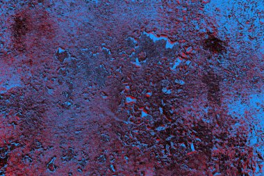 Çizik ve çatlaklarla metal doku