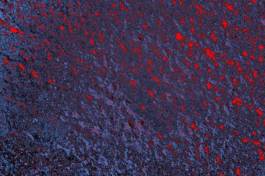 Çizik ve çatlaklarla metal doku