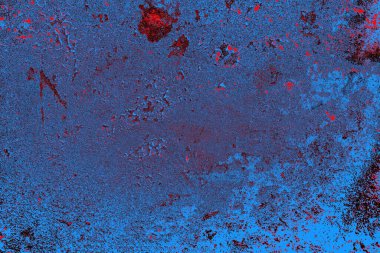 Çizik ve çatlaklarla metal doku