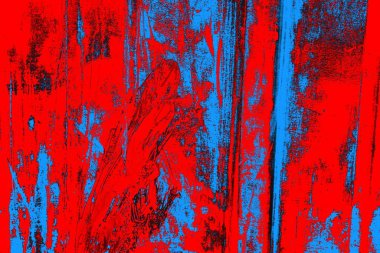 Kırmızı ve mavi renkli grunge duvar dokusu arkaplanı