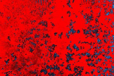 Soyut grunge arkaplanı. Monokrom dokusu. Mavi ve kırmızı desenli arkaplan