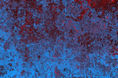 Çizik ve çatlaklarla metal doku