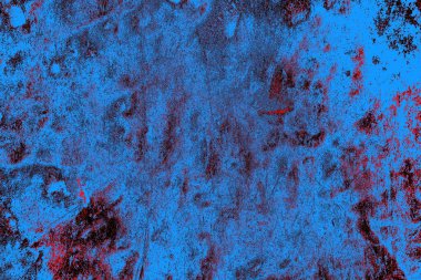 Çizik ve çatlaklarla metal doku