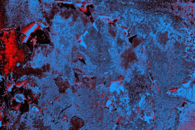 Dökülen boya paslı metal dokusu