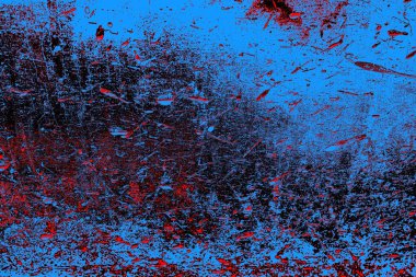 Çizik ve çatlaklarla metal doku