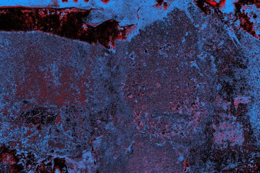 Dökülen boya paslı metal dokusu