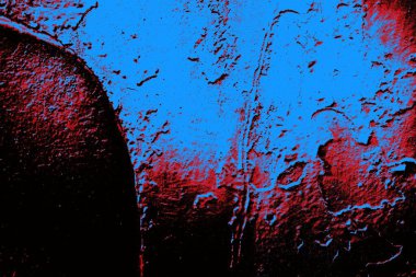 Mavi boya metal plaka desen ve arkaplan