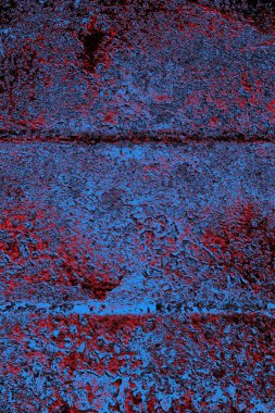 Çizik ve çatlaklarla metal doku