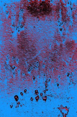 Çizik ve çatlaklarla metal doku