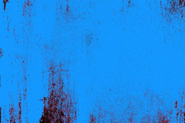 Kırmızı ve mavi renkli grungy duvar, desenli arka plan