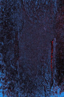 Kırmızı ve mavi renkli grungy duvar, desenli arka plan