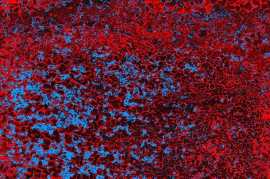 Soyut grunge arkaplanı. Monokrom dokusu. Mavi ve kırmızı desenli arkaplan