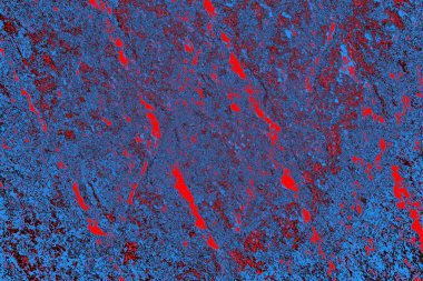 Çizik ve çatlaklarla metal doku