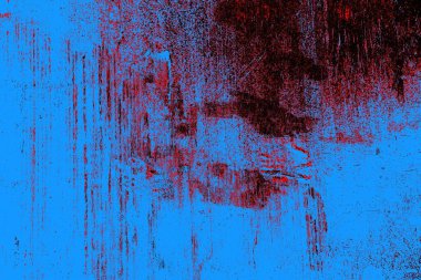 Çizik ve çatlaklarla metal doku