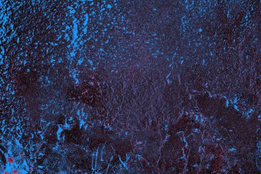 Kırmızı ve mavi renkli grungy duvar, desenli arka plan