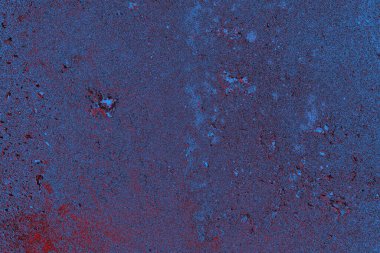 Kırmızı ve mavi renkli grungy duvar, desenli arka plan