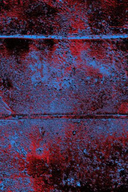 Çizik ve çatlaklarla metal doku