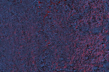 Kırmızı ve mavi renkli grungy duvar, desenli arka plan