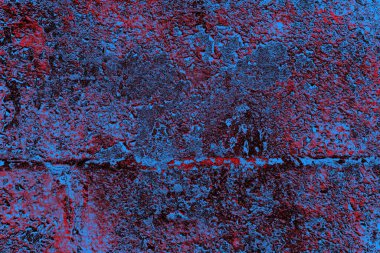 Çizik ve çatlaklarla metal doku