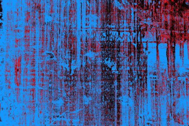 Çizik ve çatlaklarla metal doku