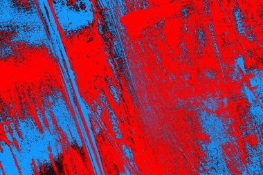 Kırmızı ve mavi renkli grunge duvar dokusu arkaplanı