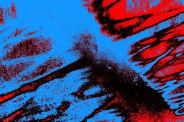 Çizik ve çatlaklarla metal doku.