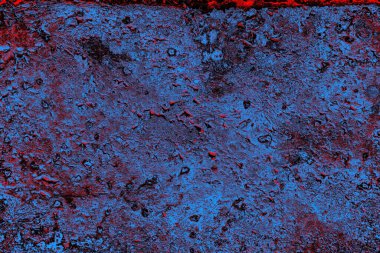 Çizik ve çatlaklarla metal doku