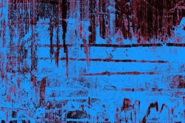 Çizik ve çatlaklarla metal doku