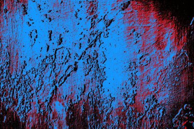 Mavi boya metal plaka desen ve arkaplan