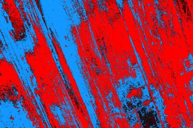 Kırmızı ve mavi renkli grunge duvar dokusu arkaplanı