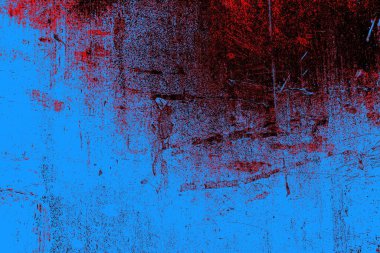 Çizik ve çatlaklarla metal doku