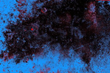 Çizik ve çatlaklarla metal doku