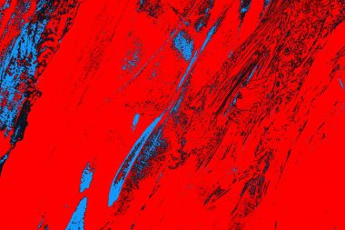 Kırmızı ve mavi renkli grunge duvar dokusu arkaplanı