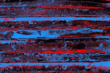 Çizik ve çatlaklarla metal doku