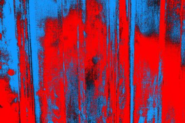 Kırmızı ve mavi renkli grunge duvar dokusu arkaplanı