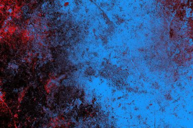 Çizik ve çatlaklarla metal doku