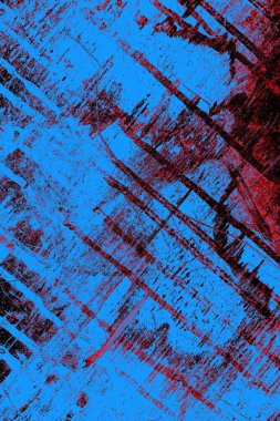 Çizik ve çatlaklarla metal doku