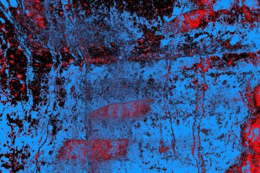 Çizik ve çatlaklarla metal doku