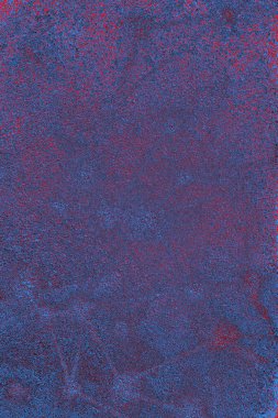 Kırmızı ve mavi renkli grungy duvar, desenli arka plan