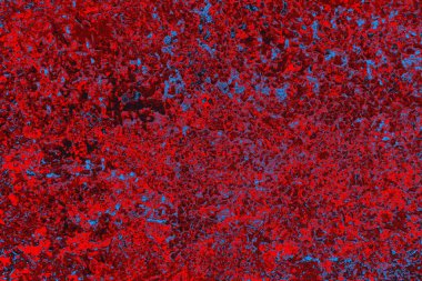 Soyut grunge arkaplanı. Monokrom dokusu. Mavi ve kırmızı desenli arkaplan