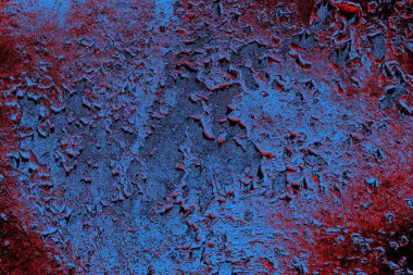 Çizik ve çatlaklarla metal doku