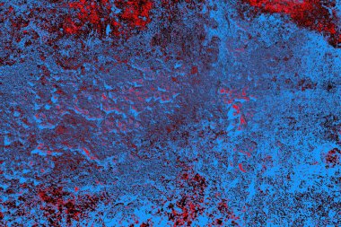 Çizik ve çatlaklarla metal doku