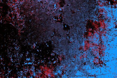 Çizik ve çatlaklarla metal doku