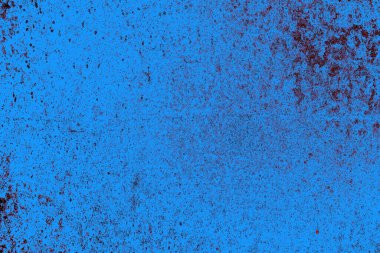 Kırmızı ve mavi renkli grungy duvar, desenli arka plan