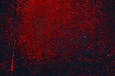 Kırmızı ve mavi renkli grunge duvar dokusu arkaplanı