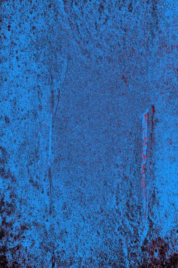 Kırmızı ve mavi renkli grungy duvar, desenli arka plan